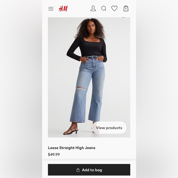 H&M Jeans - Size 14 - Picture 4 of 4